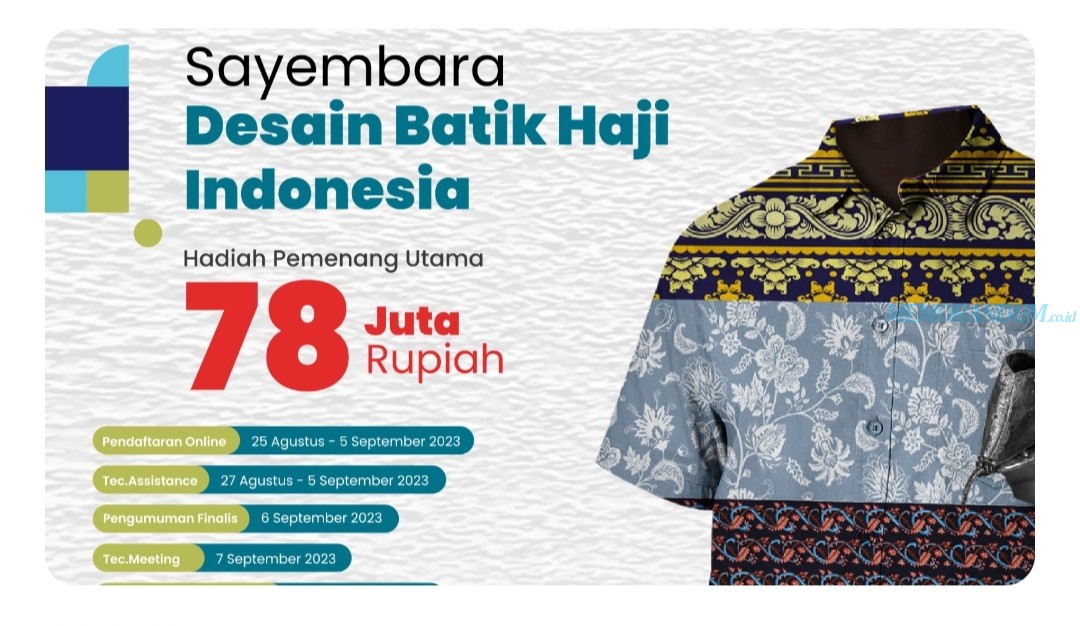 Kemenag Gelar Sayembara Desain Batik Haji Indonesia, Ini Ketentuannya