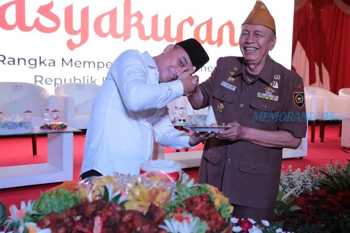 Memperingati HUT Ke-78 Republik Indonesia, Eri Cahyadi Gelar Tasyakuran dengan Veteran