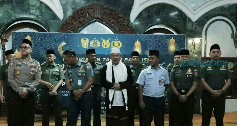 TNI-Polri Kota Malang Kolaborasi dalam Peringatan 1 Muharram 1445 H