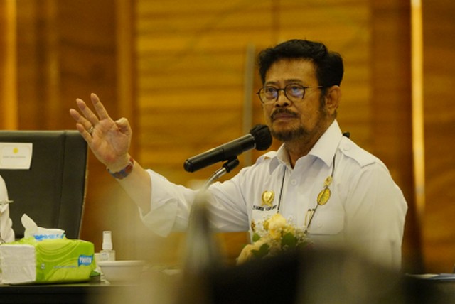 Menteri Syahrul: Pangan Soal Kemanusiaan, Tak Boleh Ekspor Dihambat