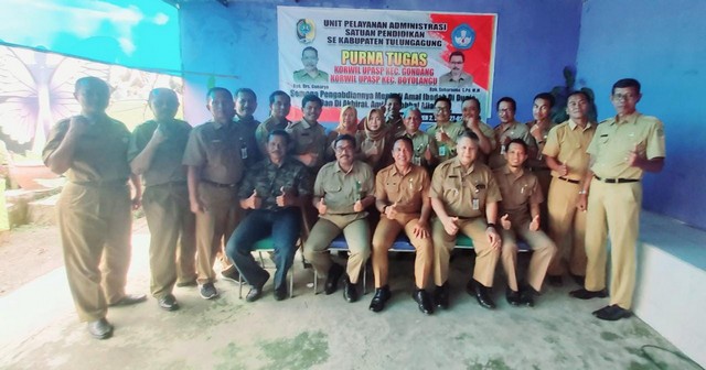 Koordinator UPASP Gondang dan Boyolangu Purna Tugas