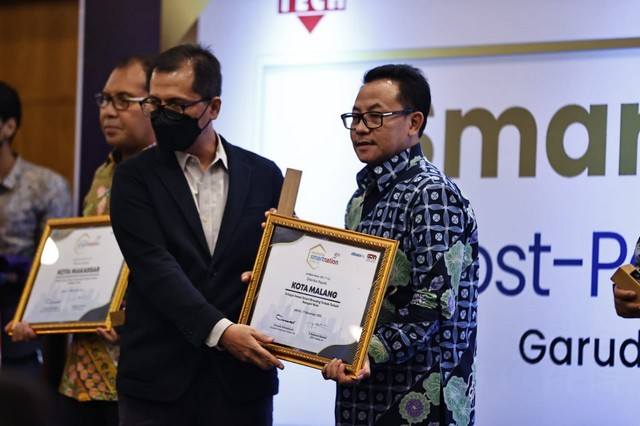 Kota Malang Raih Penghargaan Best Smart Branding