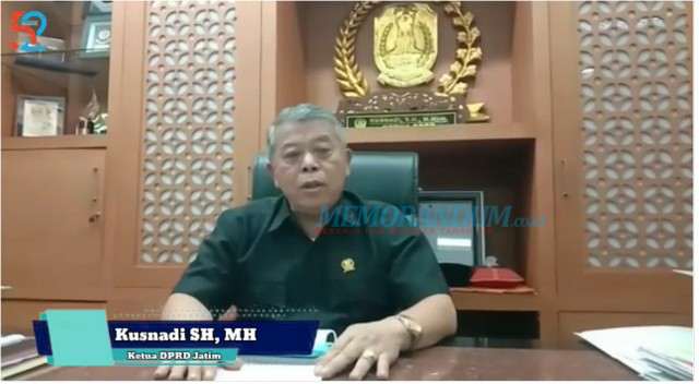 Ketua DPRD Jatim Mengucapkan Selamat HUT ke-52 SKH Memorandum