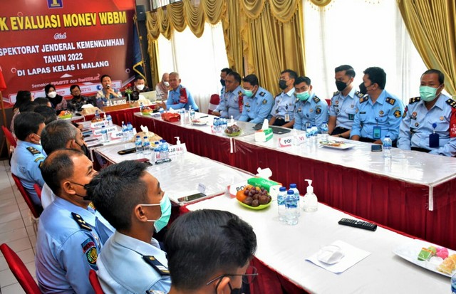 Lapas Kelas I Malang Jadi Pilot Project WBBM Indonesia