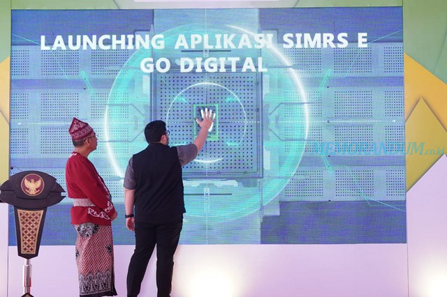 Launching SIMRS, Bupati Kediri Minta Nakes RSKK Optimalkan Pelayanan