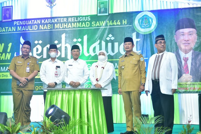 Bangun Kekuatan Karakter Religius, Masjid SMKN 1 Lamongan Diresmikan