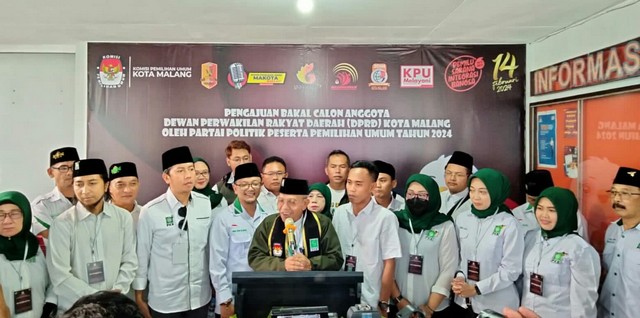 Daftarkan 45 Caleg, DPC PKB Kota Malang Target 12 Kursi