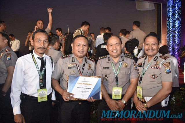Polres Pasuruan Kota Sabet Penghargaan dari Menpan-RB