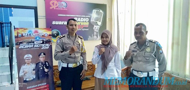 Satgas Preemtif Polres Pasuruan Kota Talkshow di Radio
