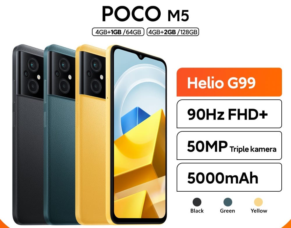 POCO M5 Series Bisa Didapatkan Mulai 11 November!