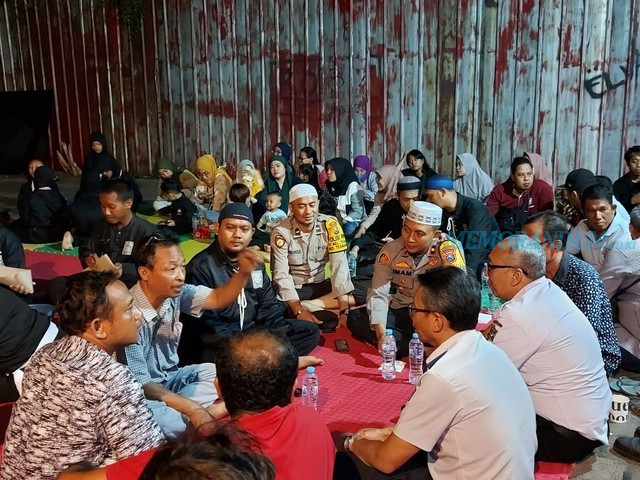 Sambang Polisi RW Sekaligus Silahturahmi Komunitas Silat PSHT Ranting Tegalsari