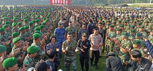 Panggung Prajurit, TNI/Polri Bersinergi Saling Mengisi dan Menyemangati