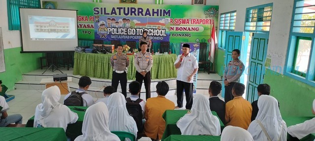 Police Goes to School, Polisi Minta Pelajar di Situbondo Tidak Ikut Aksi Balap Liar