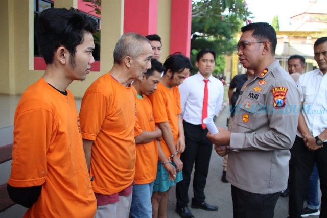 Polres Bangkalan Ungkap Kasus Keluarga Pengedar Sabu Desa Parseh