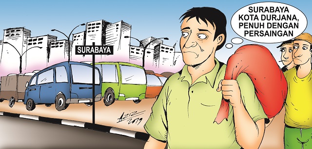 Warisan Habis, Pindah ke Surabaya Kota Durjana