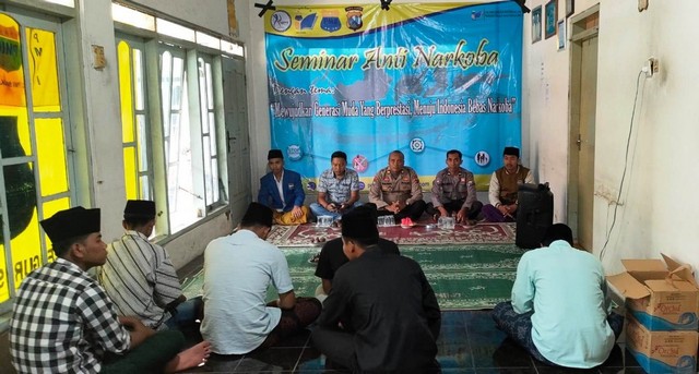 Satbinmas Polres Bangkalan Gandeng PMII Gelar Seminar Anti Narkoba
