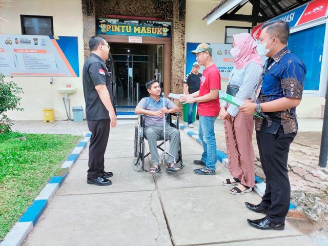 Satpas Polres Malang Siapkan Fasilitas Khusus Disabilitas