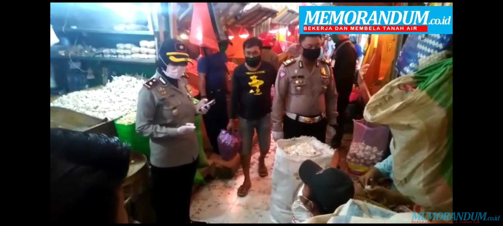 Video : Polres Pelabuhan Tanjung Perak Sidak Pasar Jelang Puasa