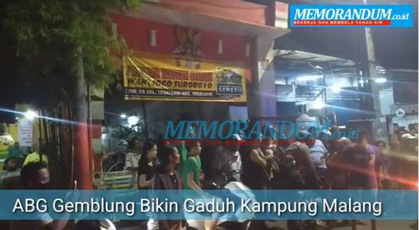 Video : ABG Gemblung Bikin Gaduh Kampung Malang