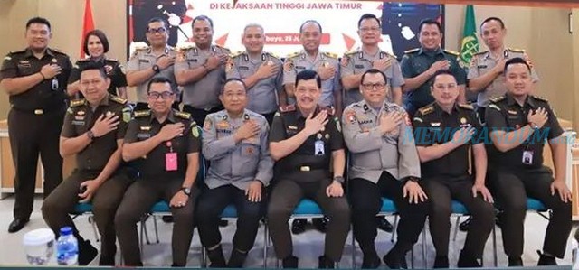 Wakajati Jatim Sambut Peserta PKDN Sespimti Polri Dikreg ke-32