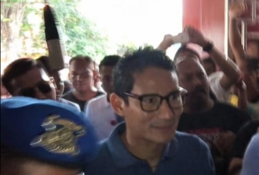 Besuk Ahmad Dhani, Sandiaga Soroti Over Kapasitas Rutan Medaeng