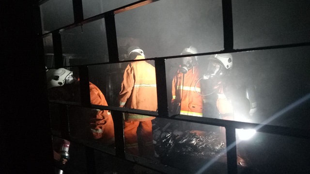 Korsleting, Fakultas Kesehatan Kampus C Unair Dilalap Api
