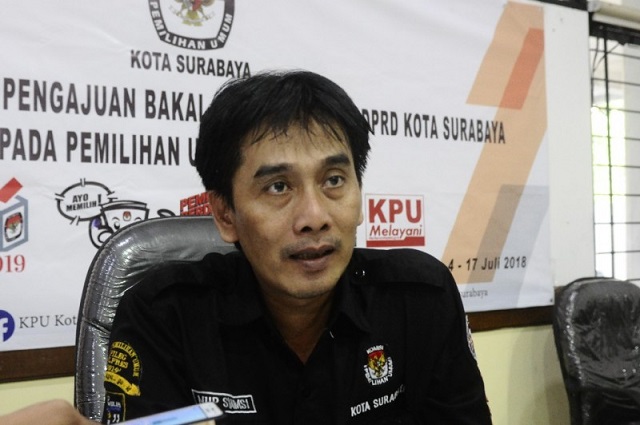 KPU Surabaya Distribusikan Logistik ke Kecamatan
