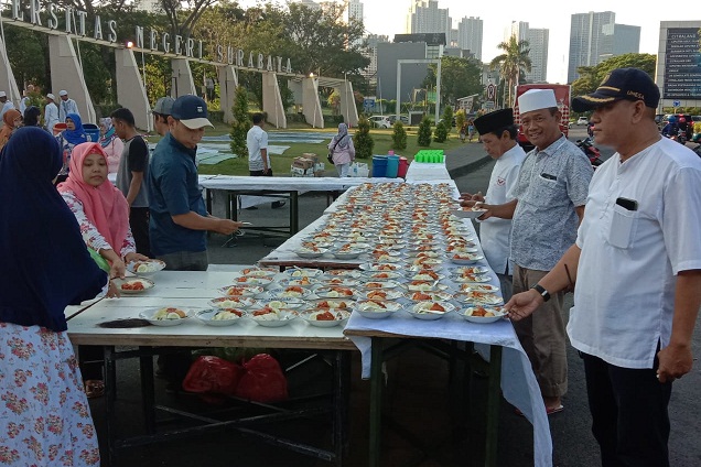 Bukber Gratis, Unesa Siapkan 1.500 Porsi