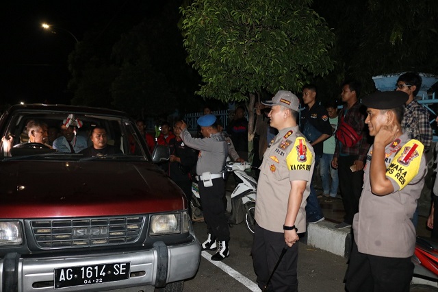 Hadang Massa People Power, Polres Tuban Razia Skala Besar