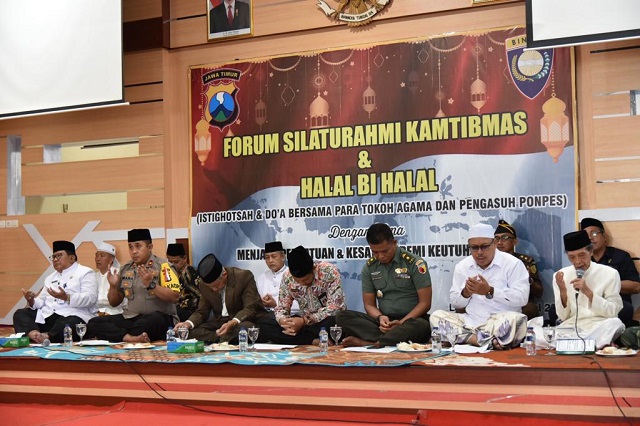 Polres Lamongan Halalbihalal Bareng Tokoh Agama