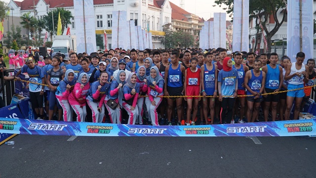 1500 Pelari Lintas Provinsi Meriahkan Bhayangkara Run