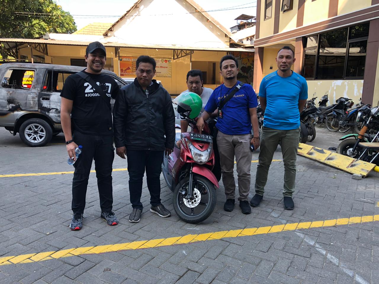 Jatanras Polrestabes Surabaya Bekuk Driver Ojek Online Cabul