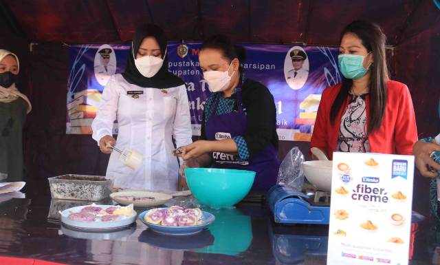 Gelar Coocking Class, Bupati Mojokerto: Penguatan Literasi untuk Kesejahteraan Masyarakat