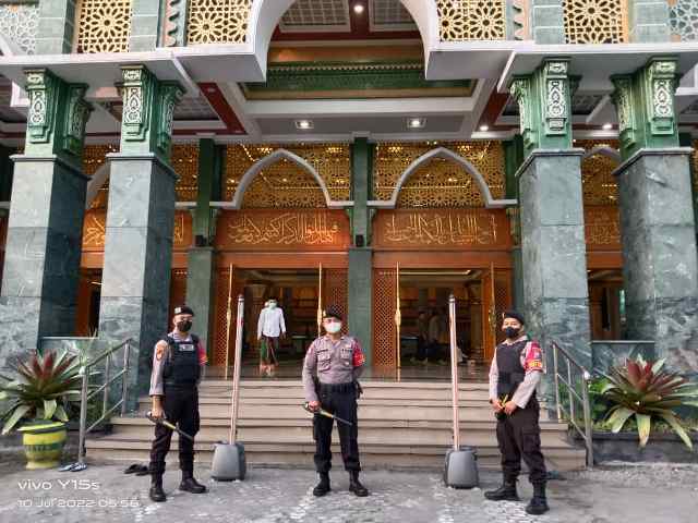 Polres Blitar Amankan Pelaksanaan Salat Iduladha