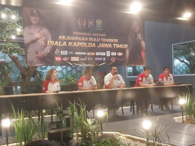 Piala Kapolda Jatim Diikuti 180 Klub Bulu Tangkis Se-Indonesia