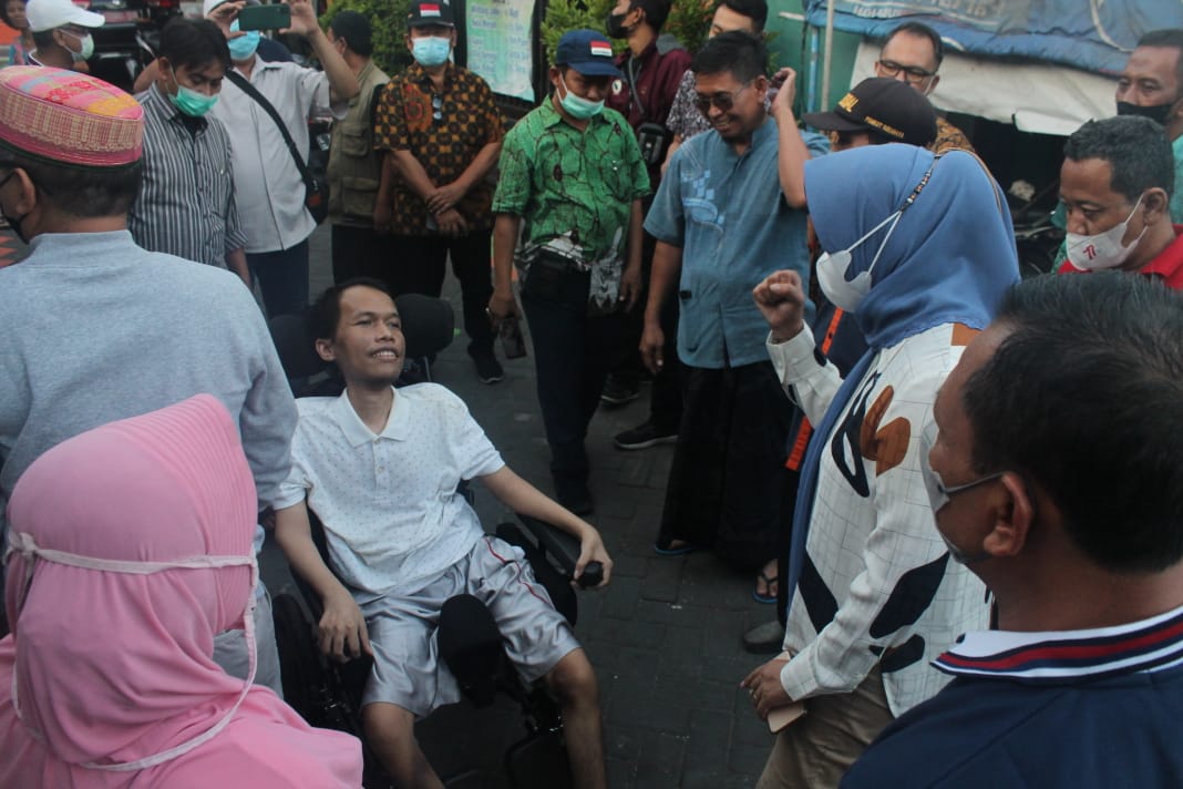 Tepis Kabar Tak Dapat Bantuan, Pemkot Surabaya Intervensi Penyandang Disabilitas