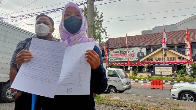 Datangi Mapolres Tanjung Perak, Korban Kenpark Cabut Laporan