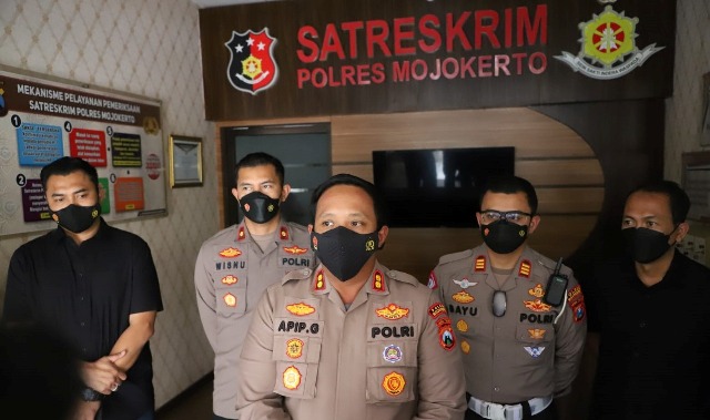 Kurang dari 24 Jam, Polres Mojokerto Ringkus Pembacok Pelajar 