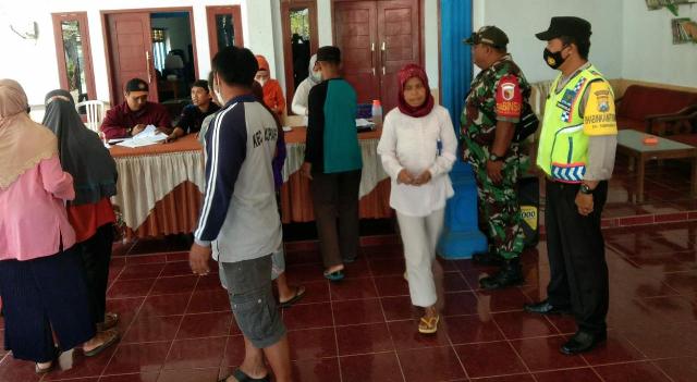 Agar Tertib, Polres Malang Kawal Penyaluran BLT BBM