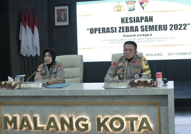 Operasi Zebra Semeru, Polresta Malang Kota Gunakan Tilang Elektronik