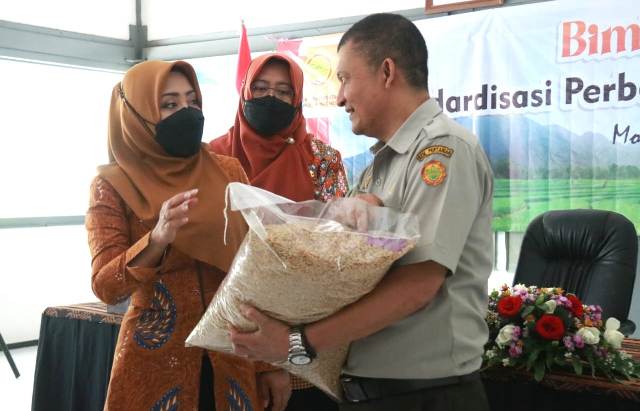 Tingkatkan Produktivitas Tanaman Pangan, Puluhan Petani Ikuti Bimtek