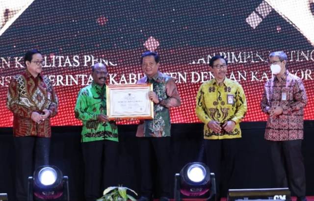 Kabupaten Jombang Raih Penghargaan Pengisian JPT