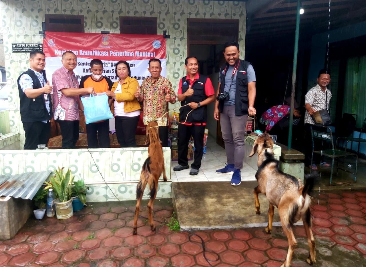 Sentra Satria Baturaden dan Dinsos Tulungagung Reunifikasi Warga Botoran