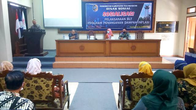 Pemkab Tulungagung Sosialisasi BLT Program Penanganan Dampak Inflasi