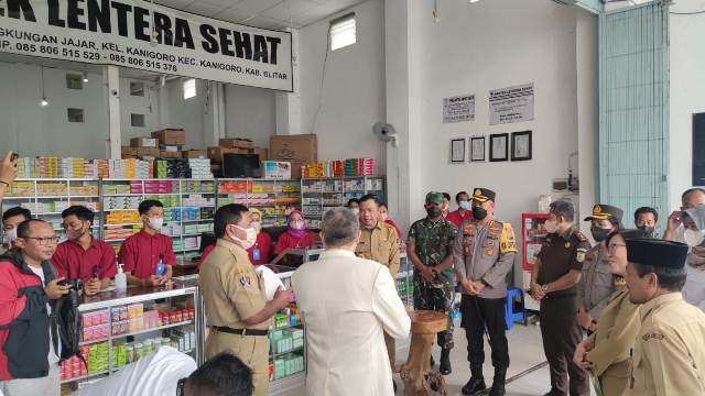 Forkopimda Blitar Sosialisasi Surat Kemenkes tentang Obat Sirop ke Apotek