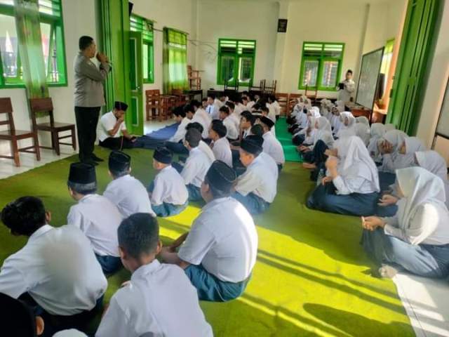 Goes to School, Polres Tulungagung Sampaikan Wawasan Kebangsaan Kepada Pelajar