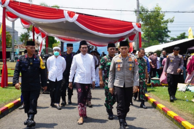 HUT Ke-77 Korps Brimob, Kapolres Bojonegoro Hadiri Pengajian dan Doa Bersama