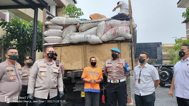 Satreskrim Polresta Sidoarjo Ungkap Truk Modifikasi Angkut BBM Bersubsidi