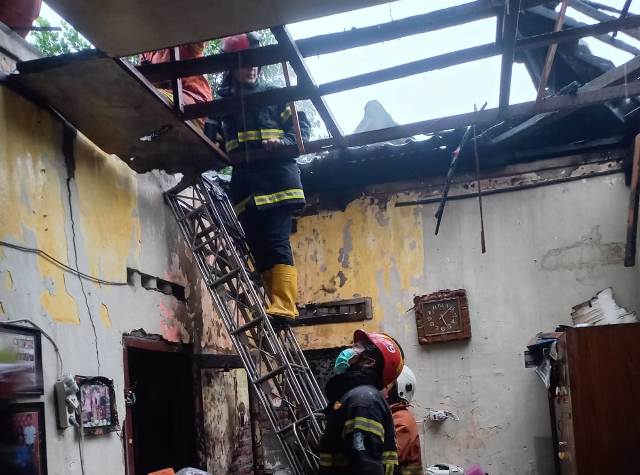 Tabung Elpiji Bocor, Rumah di Banyuurip Terbakar dan 1 Lansia Jadi Korban