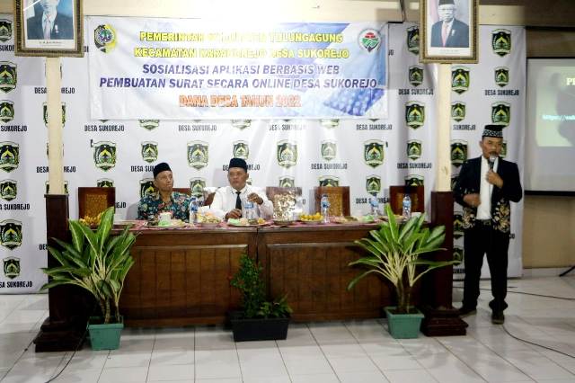 Tingkatkan Pelayanan, Pemdes Sukorejo Luncurkan Aplikasi Berbasis Digital